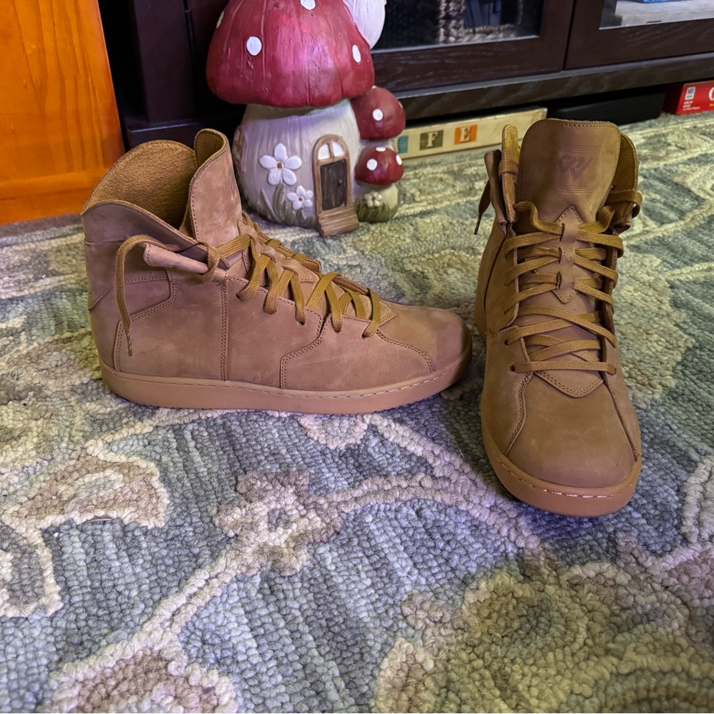 Why Not Jordan men’s  Tan High-Top Sneakers brand new